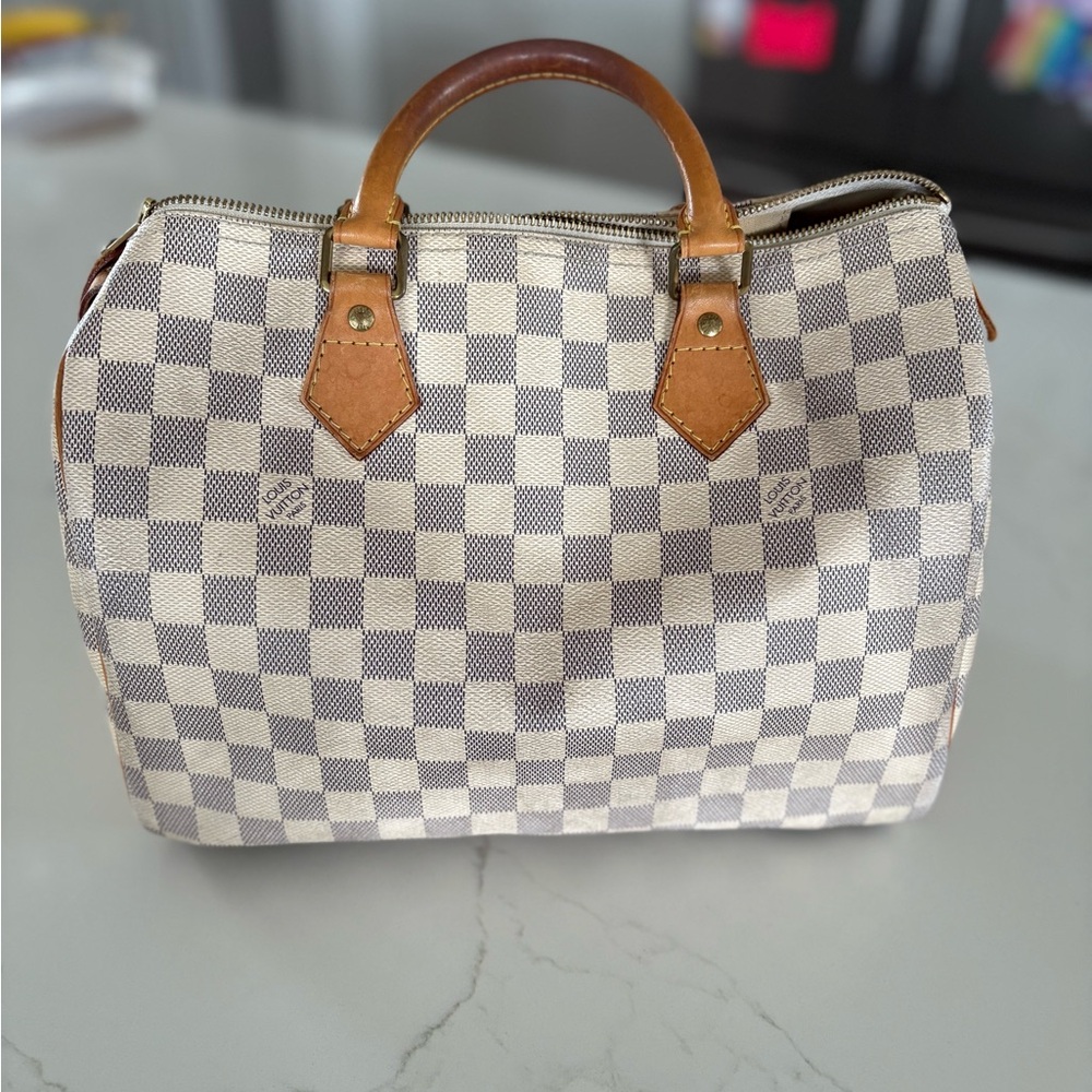 Louis Vuitton Damier Azur Speedy 35